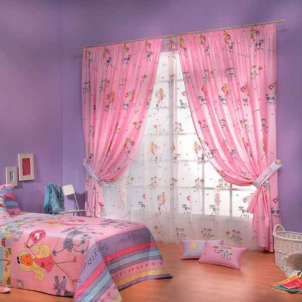 Тюль в детскую комнату: примеры и фото для комнаты дeвoчки и мальчика