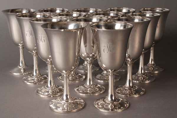 Серебряные бокалы для вина: виды, как выбрать от производителя