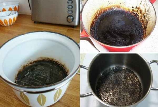 Как отмыть пригоревший сахар от дна кастрюли в домашних условиях: как и чем очистить внутри эмалированной кастрюли