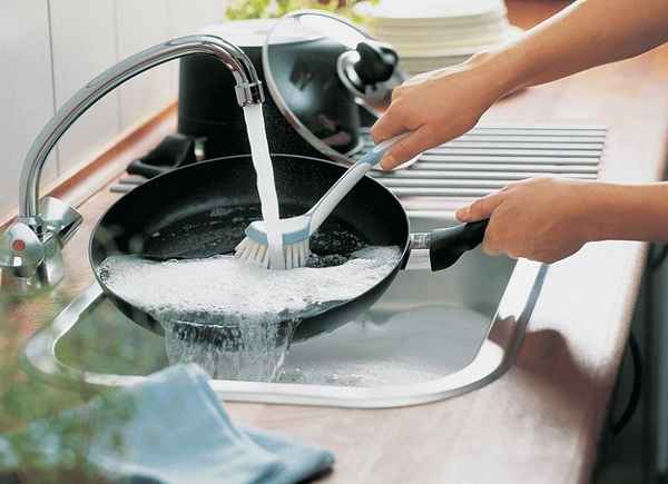 Как правильно очистить до блеска загрязненную сковороду в домашних условиях: как почистить перекисью водорода и содой, удобный и легкий способ чистки снаружи