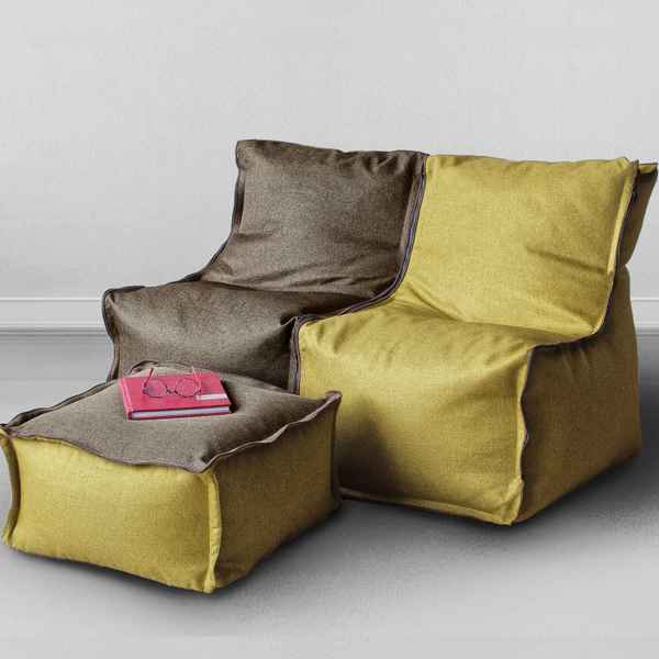 Бескаркасная мягкая мебель.