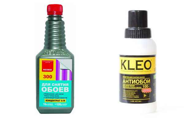 Жидкость для снятия обоев: преимущества и недостатки, как применять