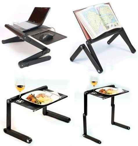 Раскладной столик для ноутбука: фото, идея