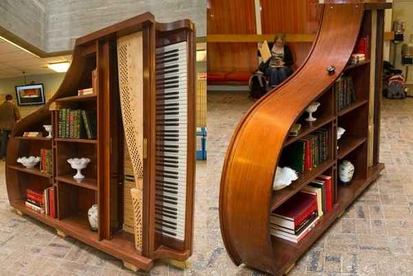 Необычный шкаф из пианино: фото, идеи для дома