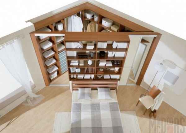 Необычные шкафы треугольной формы: фото, идеи