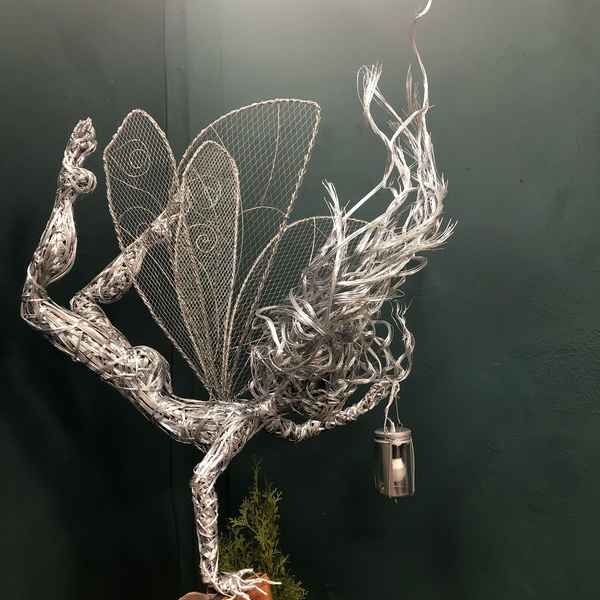 Необычное кресло из проволоки: фото, идеи