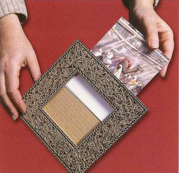 Рамка для картины из картона