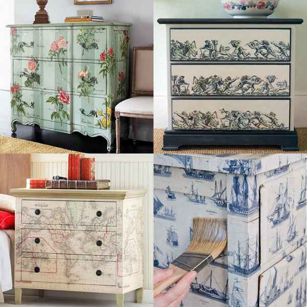 Как задекорировать старую мебель? Советы, инструкции