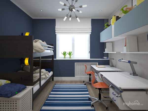 Ремонт по-честному. Выпуск 26Яркая, спортивная, эргономичная детская для двух братьев