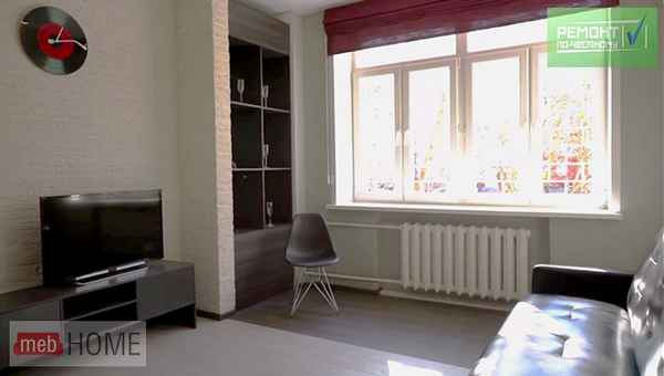 Ремонт по-честному. Выпуск 6Гостиная в стиле рок-клуба