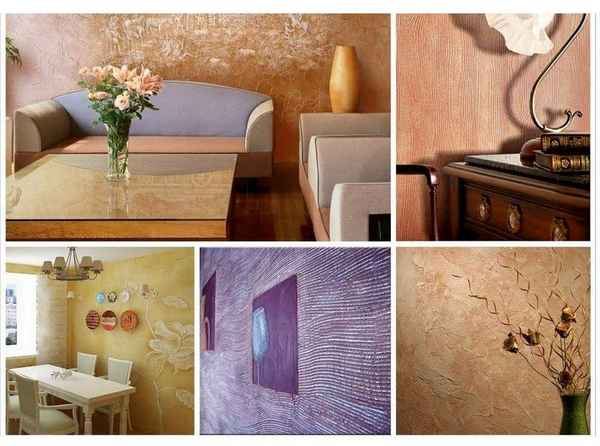 Фактура на стены своими руками с минимальными затратами