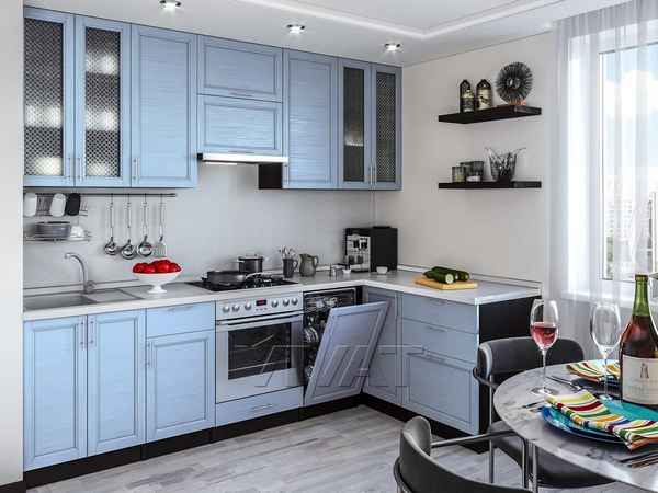 Кухонная мебель в скандинавском стиле