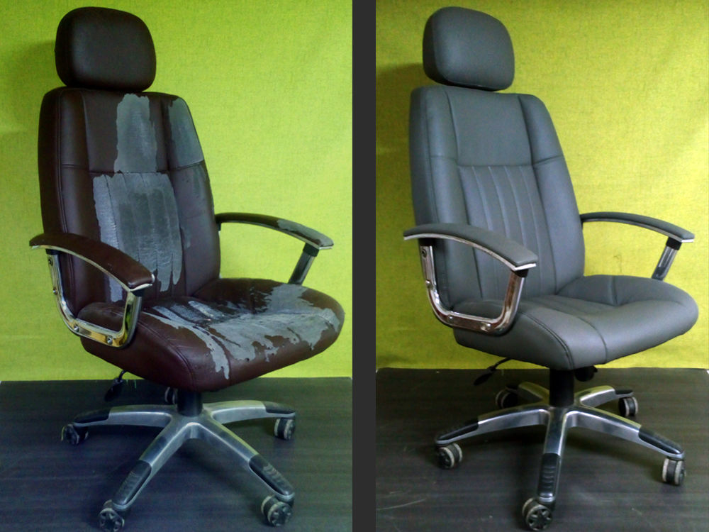 Сменить обивку на компьютерном кресле