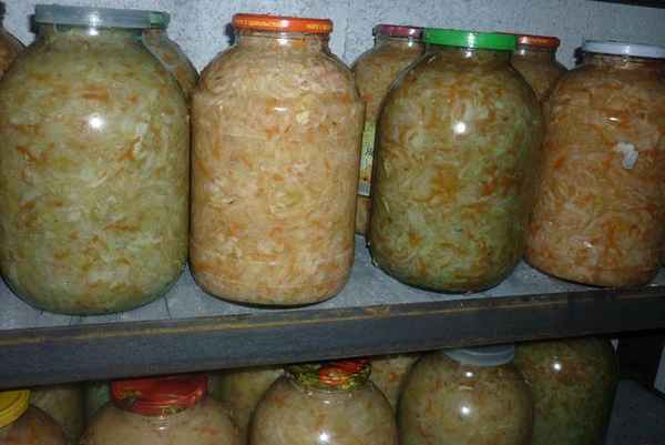 Как хранить квашеную капусту в домашних условиях