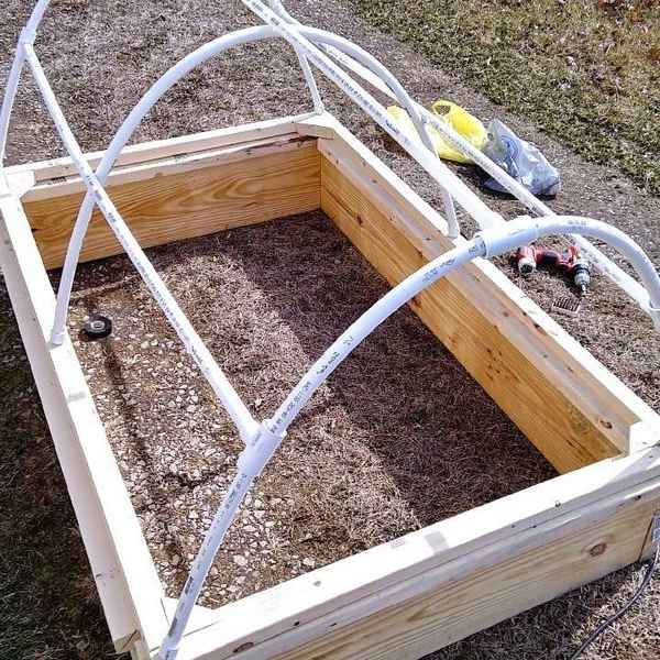 Как сделать парник из труб ПВХ своими руками