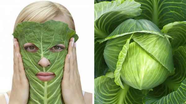 Как сделать маску из капусты для лица?