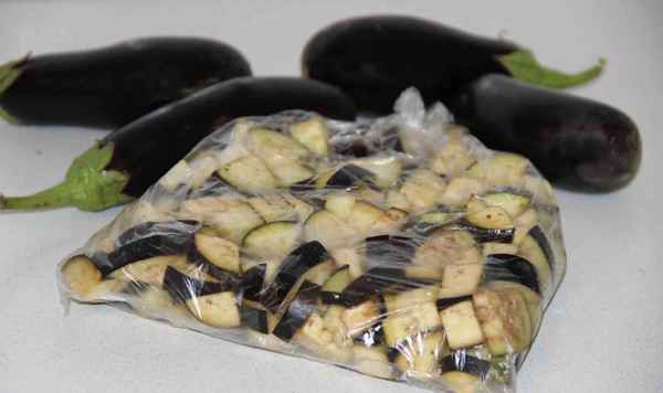 Заморозка и приготовление баклажанов