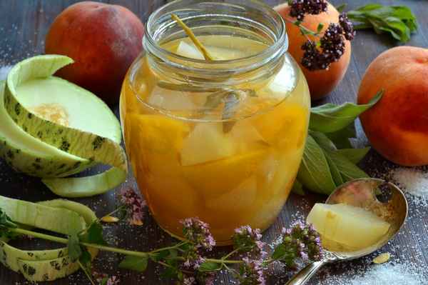 Как сварить компот из дыни