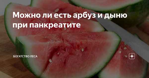 Особенности употрeбления дыни при панкреатите