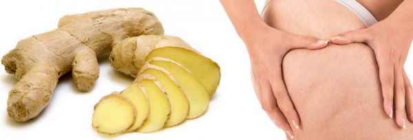 Способы применения имбиря от целлюлита