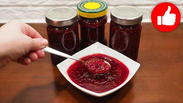 Варенье-пятиминутка из малины на зиму: простые способы