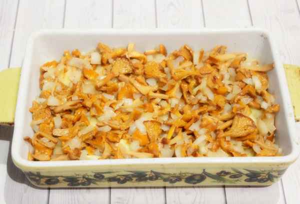 Как готовить лисички в духовке