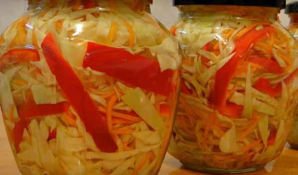 Капуста маринованная на зиму в банках в рассоле с уксусом