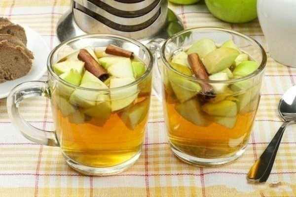 Имбирный коктейль для похудения с добавлением яблок, лимона и корицы