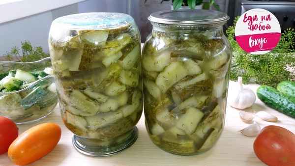 Маринуем переросшие огурцы на зиму