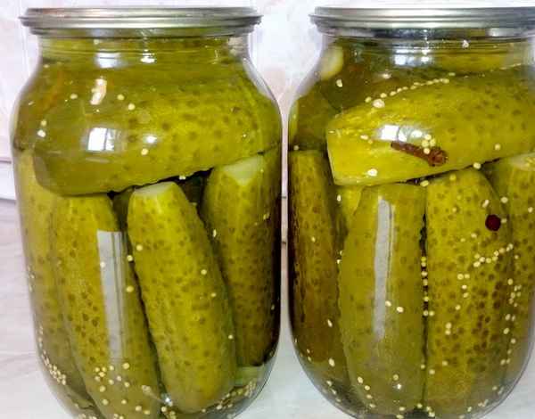 Как мариновать огурцы с горчицей на зиму