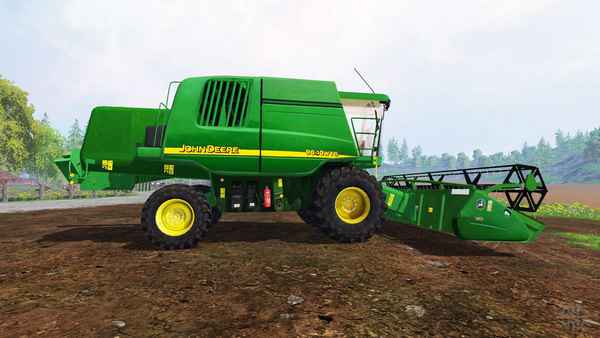 Обзор комбайна «John Deere-9640 WTS»