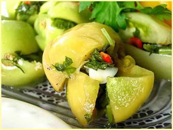 Лучшие рецепты приготовления бочковых зелёных помидоров