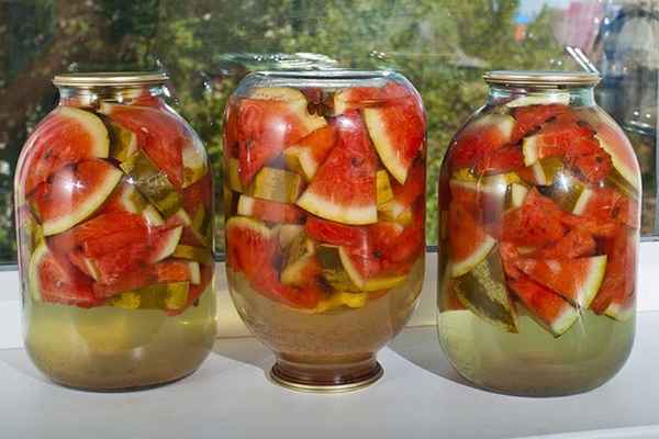 Самые вкусные заготовки из арбуза на зиму