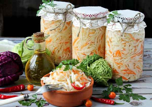 Лучшие рецепты заготовок квашенной капусты с уксусом на зиму