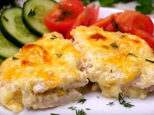 Как приготовить горбушу в омлете