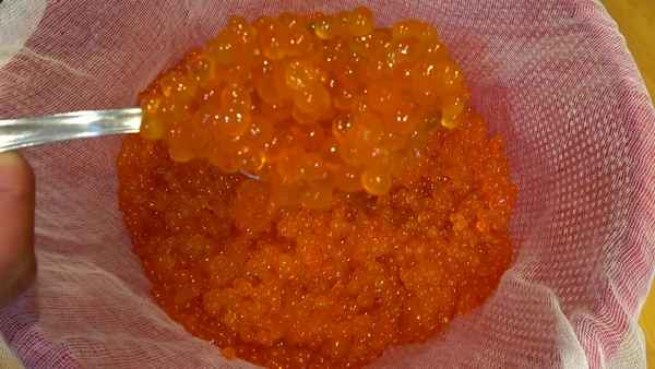 Как засолить икру кеты