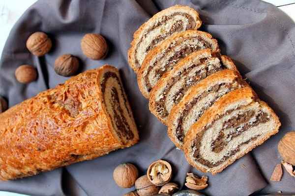 Вкусная выпечка с грецкими орехами