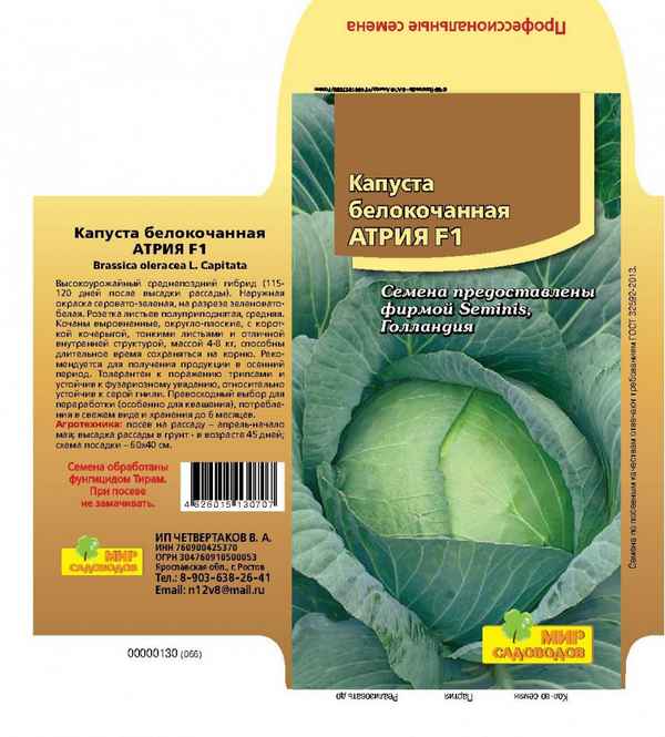 Описание и хаpaктеристика сорта капусты Ларсия F1