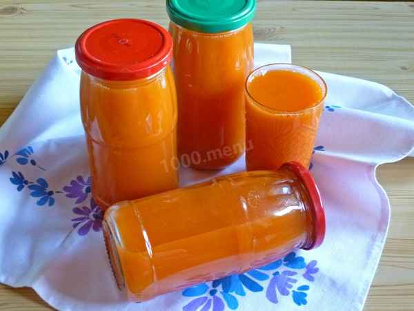 Как заготовить сок из моркови на зиму