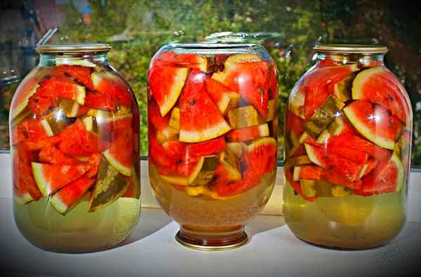 Маринуем, квасим, солим и консервируем арбузы в домашних условиях