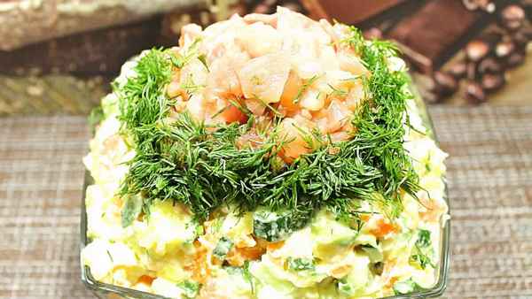 Как приготовить вкусный салат с горбушей