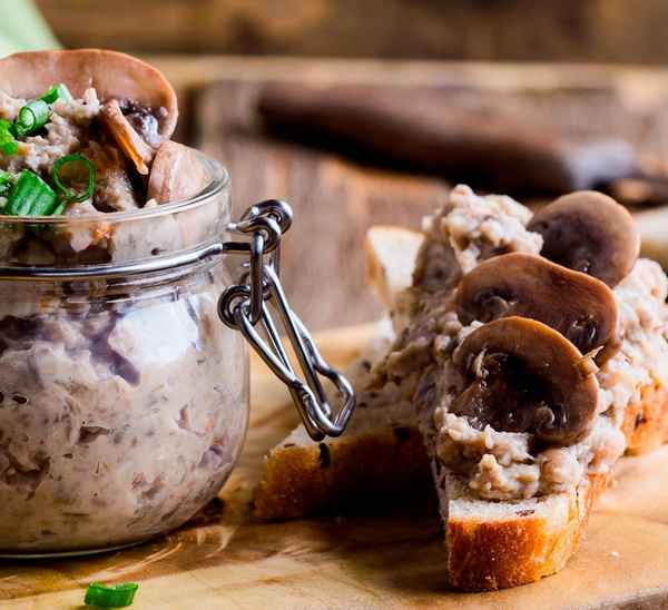 Как приготовить паштет из шампиньонов