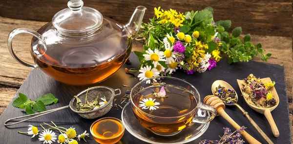 Ароматный чай из собственного сада