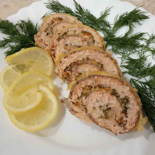 Рецепты рулетов из горбуши