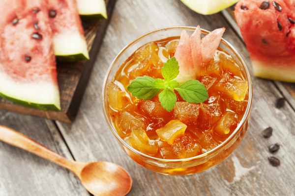 Вкуснейшие рецепты заготовок варенья из арбузных корочек