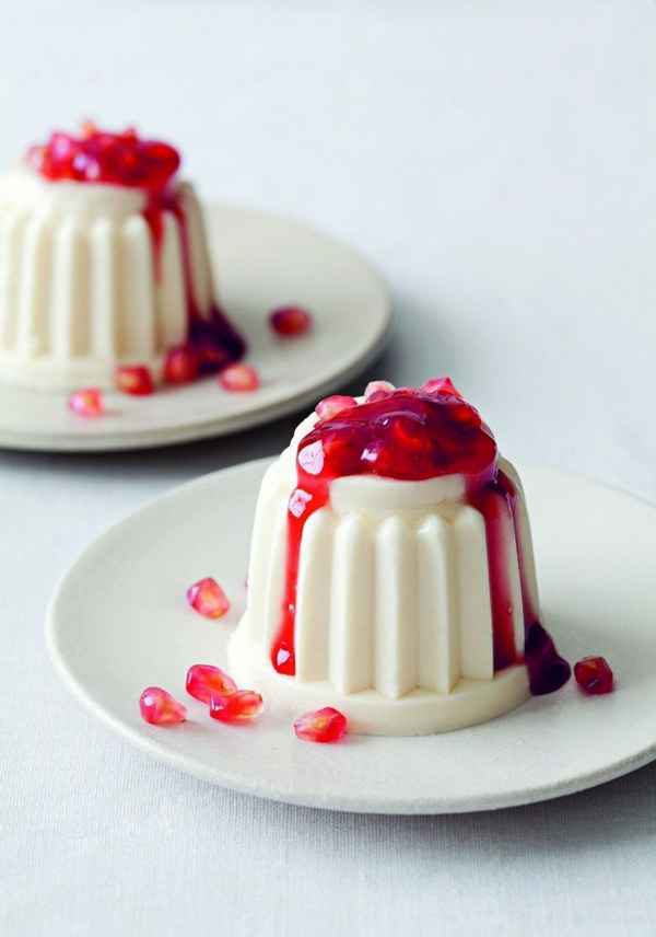 Молочная королева — новогодняя панна-котта