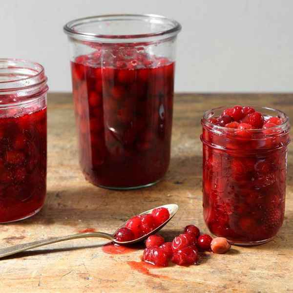 Рецепт зимней заготовки мочёной брусники