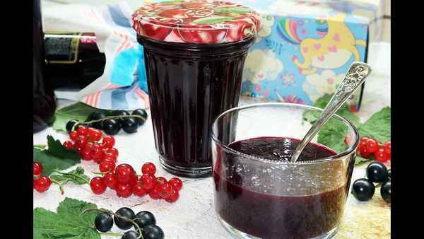 Варенье из замороженной смородины: рецепты приготовления из чёрной и красной ягоды