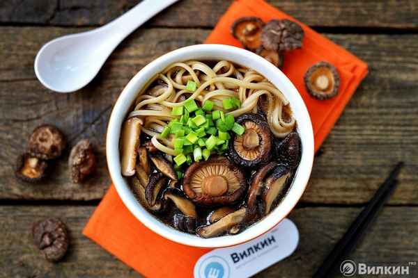 Блюда из сушёных грибов шиитаке