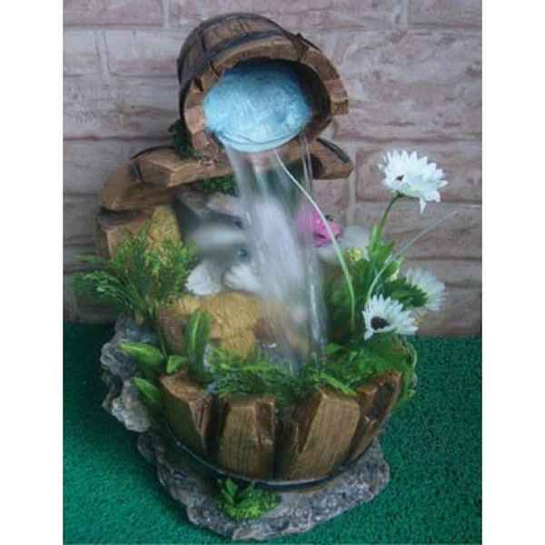 Как сделать декоративный фонтан и водопад